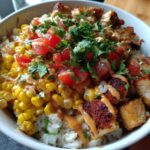 street corn chicken and rice bowl sauce